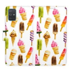 iSaprio Ice Cream Pattern flip tok Samsung Galaxy A71