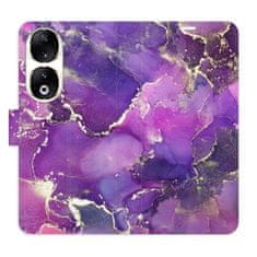 iSaprio Purple Marble flip tok Honor 90 5G