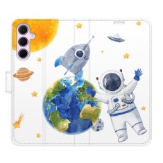 iSaprio Space 06 flip tok Samsung Galaxy A35 5G