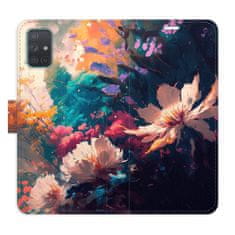 iSaprio Spring Flowers flip tok Samsung Galaxy A71