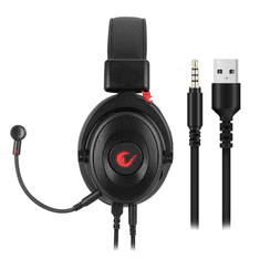RM-K60 DROP PLUS 7.1 Surround Gaming Headset Fekete