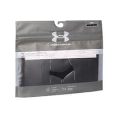 Under Armour 3PACK fekete női alsók (1325616 001) - méret S