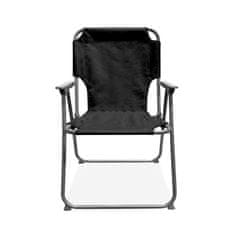 Aga Összecsukható szék OXFORD MR2124 Fekete