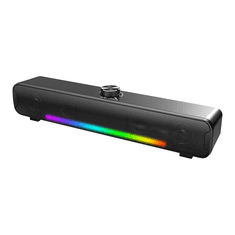 Onikuma L16 RGB Hordozható bluetooth hangszóró - Fekete (L16 SPEAKER BLACK)