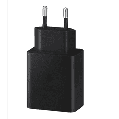 SAMSUNG gyári USB hálózati töltő adapter Type-C bemenettel - 45W - EP-TA845XBEG PD.3.0 Super Fast Charging 2.0 - fekete (ECO csomagolás) (SA185915)