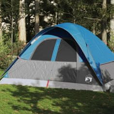 shumee 6 személyes kék vízálló kupolás családi sátor