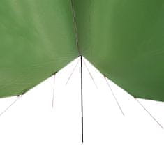 Vidaxl zöld vízálló kempingponyva 460 x 305 x 210 cm 94688