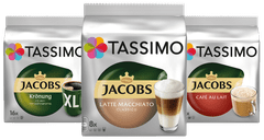 Tassimo JACOBS kávékapszula variációk, 40 adag