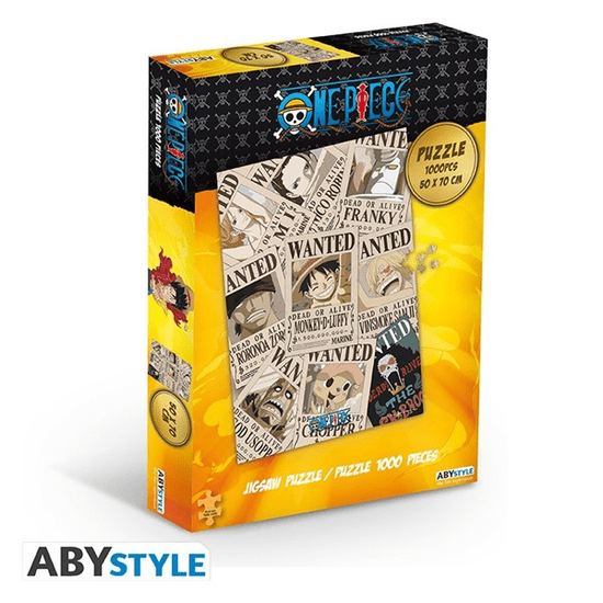 AbyStyle ABYsytle One Piece "Wanted" - 1000 darabos puzzle