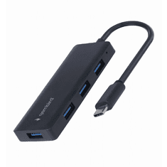 Gembird U3P4 USB Type-C 3.1 HUB (4 port) (UHB-CM-U3P4-02)