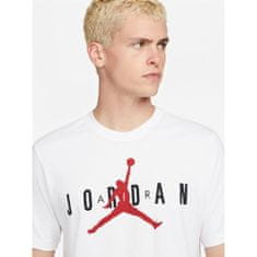 Nike Póló fehér L Air Jordan Wordmark