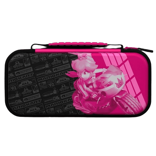 PDP Travel Case Plus Glow, Nintendo Switch/Lite/OLED, Peach: Grand Prix, Konzol utazótáska