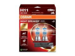 Osram H11 Night Breaker lézer +220% 64211NB220-2HB 2db BOX