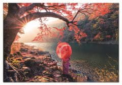 EDUCA Puzzle Napfelkelte a Katsury folyónál, Japán 1000 darab