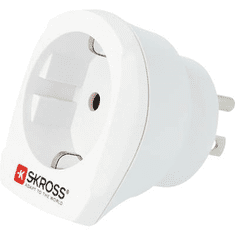 Skross 1.500203-E Úti adapter CA EU to USA (1.500203-E)