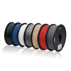 Qoltec 50681 Filament ABS PRO 1.75mm 1kg - Piros (50681)