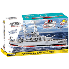 Cobi Pennsylvania Class Battleship - Executive Edition 2088 darabos építő készlet (COBI-4842)