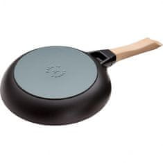 Staub serpenyő 24 cm-es öntöttvas serpenyő