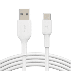 Belkin BOOST CHARGE USB-C - USB-A kábel 2m fehér (CAB001bt2MWH) (CAB001bt2MWH)