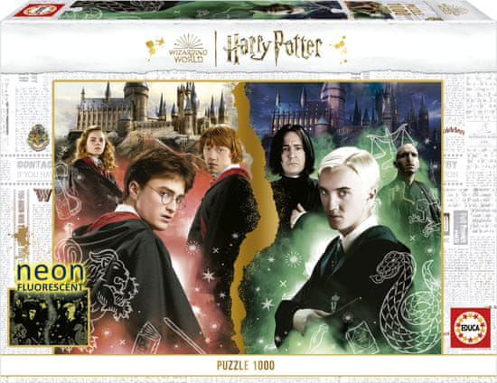 EDUCA Világító puzzle Harry Potter 1000 darab