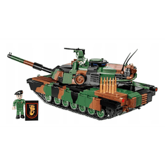 Cobi M1A2 SEPv3 Abrams tank 1017 darabos építő készlet (2623)