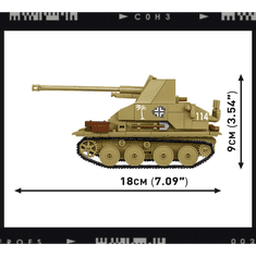 Cobi Marder III Sd.Kfz.139 páncélvadász jármű 420 darabos építő készlet (3050)