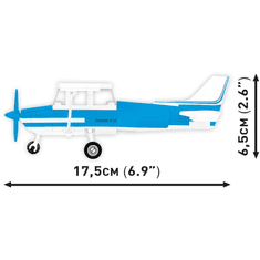 Cobi Cessna 172 Skyhawk 160 darabos készlet - Fehér/Kék (COBI-26622)