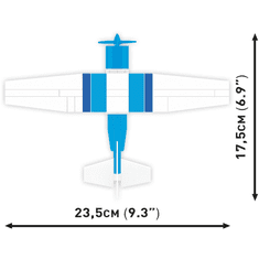 Cobi Cessna 172 Skyhawk 160 darabos készlet - Fehér/Kék (COBI-26622)