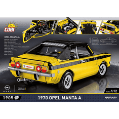 Cobi Opel Manta A 1970 autó 1905 darabos építő készlet (COBI-24339)