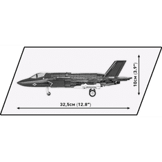 Cobi Armed Forces F-35B Lightning II repülőgép 594 darabos építő készlet (5829)