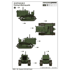 Trumpeter Russian ChTZ S-65 traktor műanyag makett (1:35)