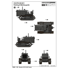 Trumpeter Russian ChTZ S-65 traktor műanyag makett (1:35)