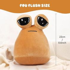 X TECH Plüss POU figura, 22 cm