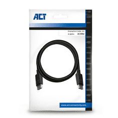 ACT DisplayPort 1.2 kábel 2m fekete (AC3902) (AC3902)