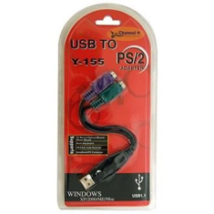 OEM USB A -> 2 PS/2 M/F adapter (XUSBPS2) (XUSBPS2)