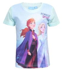 Disney póló Jégvarázs Forest Spirit Elsa és Anna 8 év (128 cm)