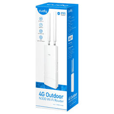 Cudy LT400 LTE 4G Kültéri Modem + Wireless Router (LT400 OUTDOOR_EU)