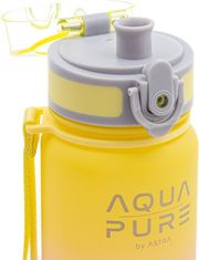 Astra Egészséges vizes palack Aqua Pure 400 ml lila-sárga