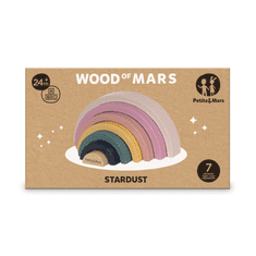 PETITE&MARS Fából készült összecsukható játék Stardust Wood of Mars 24m+