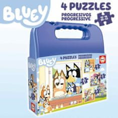 EDUCA Bluey 4in1 puzzle (12,16,20,25 darab)