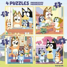 EDUCA Bluey 4in1 puzzle (12,16,20,25 darab)