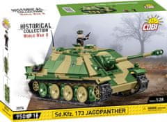 Cobi 2574 II. világháborús Jagdpanther Sd. Kfz. 173, 1:28, 970 k, 1 f