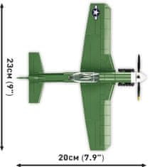 Cobi 5860 II. világháborús North American P-51D Mustang, 1:48, 152 k