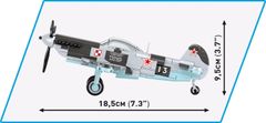 Cobi 5863 II. világháborús Jakovlev YAK-1b, 1:48, 142 k