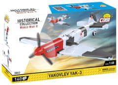 Cobi 5862 II. világháborús Jakovlev YAK-3, 1:48, 140 k