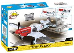 Cobi 5862 II. világháborús Jakovlev YAK-3, 1:48, 140 k