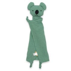 NEW BABY Új baba Koala menta muszlin alvóhely