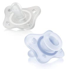 Chicco Soother Physio Mini Soft teljes szilikon 0-2m fiú 2 db