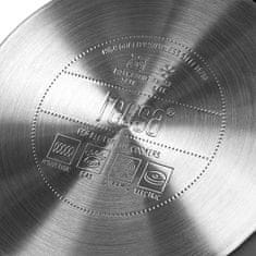 Teesa 3 db összecsukható rozsdamentes acél edény készlet kivehető fogantyúval COOK EXPERT SINGLE HAND