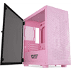 DLM21 Mesh Számítógépház - Rózsaszín (DLM21 MESH PINK)